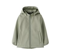 name it Softshelljacke "Palf" in Khaki - Größe 80 | Kinder Outdoor Jacken