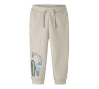 name it Sweathose "Jaso" in Beige - Größe 128 | Kinderhosen