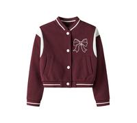 name it Sweatjacke "Rivea" in Rot - Größe 110 | Kinder Sweatshirts Jacken