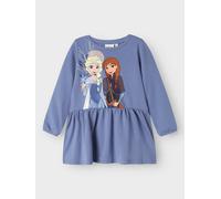 Name it Sweatkleid Frozen - 92 / blue ice print / 95% Baumwolle 5% Elasthan