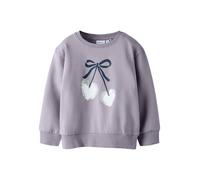 name it Sweatshirt "Basalt" in Lila - Größe 92 | Kinder Sweatshirts Jacken