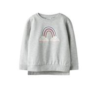 name it Sweatshirt "Bissine" in Grau - Größe 122/128 | Kinder Sweatshirts Jacken