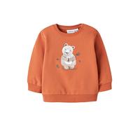 name it Sweatshirt "Fun" in Orange - Größe 68 | Baby Sweatshirts Jacken