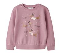 NAME IT Sweatshirt Hunde 104 altrosa