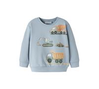 name it Sweatshirt "Jaso" in Hellblau - Größe 110 | Kinder Sweatshirts Jacken
