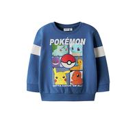 name it Sweatshirt "Jussy" in Blau - Größe 104 | Kinder Sweatshirts Jacken
