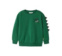name it Sweatshirt "Ketil" in Grün - Größe 122/128 | Kinder Sweatshirts Jacken