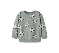 name it Sweatshirt mit Box-Print Langarm Green Milieu 116