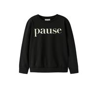 name it Sweatshirt ''Riana'' in Schwarz - Größe 116 | Kinder Sweatshirts Jacken