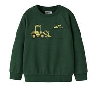 NAME IT Sweatshirt Tasche Bagger 110 dunkelgrün