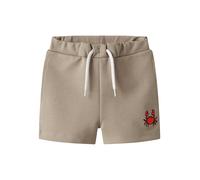 name it Sweatshorts "Fresno" in Beige - Größe 128 | Kinderhosen