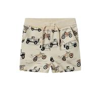 name it Sweatshorts "Hekar" in Beige - Größe 128 | Kinderhosen