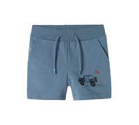 name it Sweatshorts "Hekar" in Blau - Größe 128 | Kinderhosen