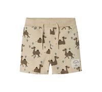 name it Sweatshorts "Jano" in Beige - Größe 116 | Kinderhosen