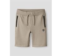 name it Sweatshorts "Vimo" in Beige - Größe 116 | Kinderhosen