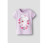 Name it T-Shirt Deppa - 98 / lavender fog / 100% Baumwolle
