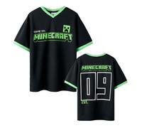 name it T-Shirt Minecraft schwarz - black 116