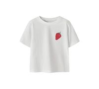name it Shirt "Jaysline" in Weiß - Größe 110 | Kinder Oberteile