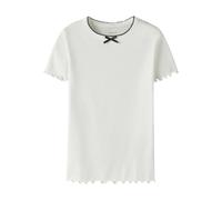 name it Top Kurzarm slim-fit Cloud Dancer 134/140
