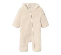 Plüschoverall NAME IT "NBNMAYAN TEDDY SUIT1" Gr. 62 (68), N-Gr, grau (whitecap gray) Mädchen Overalls (22713709-62) whitecap gray
