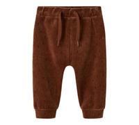 Name IT Unisex Baby Nbnnalwin Vel Pant Stoffhose, Pecan Pie, 56 EU