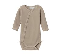 name it - Langarm-Body NBN WAFFELSTRICK in pure cashmere Gr.80