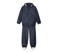 NAME IT Unisex Nkndry Rain Noos Regen Set, Dark Sapphire, 122 EU