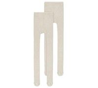 NAME IT Unisex NKNPANTYHOSE 2P Rib NOOS Strumpfhose, Peyote Melange, 74-80