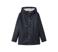 NAME IT Unisex Nlndry10 Long Rain Jacket Fo Regenjacke, Dark Sapphire, 158/164