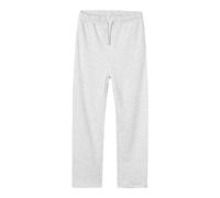 Name IT Unisex Nlnnizu Bru Straight Sweat Pant Noos Jogginghose, Light Grey Melange, 140 EU