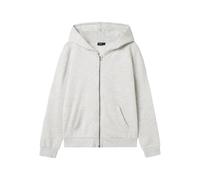 NAME IT Unisex Nlnnizu Ls Bru Sweat Card W. Hood Noos Jogginghose, Light Grey Melange, 134-140 EU