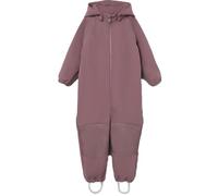 Softshelloverall NAME IT "NMNALFA SOFTSHELL SUIT SOLID FO NOOS" Gr. 104, N-Gr, rosa (wistful mauve) Mädchen Overalls (39256145-104)