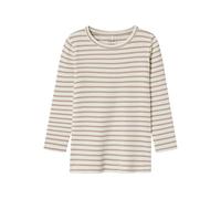 Name It Langarmshirt NMNBANI Top Noos – Pure Cashmere, beige, Gr. 98