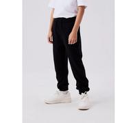 Sweathose NAME IT "NKMVIAN NREG SWE PANT BRU NOOS", Jungen, Gr. 152, N-Gr, schwarz, angeraute Sweatware, Obermaterial: 100% Baumwolle, unifarben, normal normal, Hosen Sweathose (22245264-152) schwarz