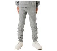 Name It Sweathose NKMVIMO – Regular Fit, Jungen, Bündchen, Stretchkomfort – Grau melange Gr. 140