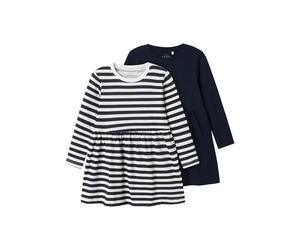 Name It Vivia Mini Langärmliges Kurzes Kleid 2 Einheiten