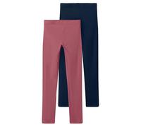 NAME IT NKFVIVIAN 2P Legging L NOOS 13205781, Deco Rose/Packed with Dark SAP, 110/116