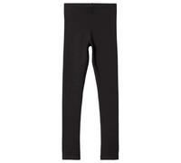 name it Leggings NKFVIVIAN - SOLID in schwarz, Gr. 158, maedchen,junge
