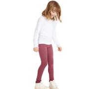 Leggings NAME IT "NKFVIVIAN LEGGING NOOS", Mädchen, Gr. 80, N-Gr, deco rose, Jersey, Obermaterial: 95% Baumwolle, 5% Elasthan, unifarben, normal lang, Hosen Leggings, Baumwollmischung, normal geschnit