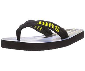 NAME IT Zhoko Kids Flip Flop Box 215, Jungen Zehentrenner, Mehrfarbig (Lemon Tonic), 30/31 EU