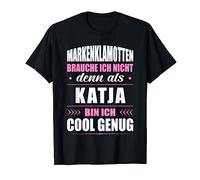 Name Katja Vorname Namensgeschenke Namenstag Fun T-Shirt