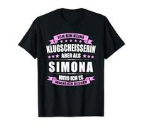 Name Simona Vorname Namensgeschenke Namenstag Fun T-Shirt