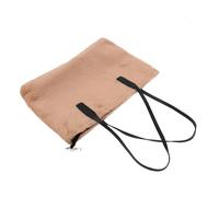 NAMOARLY Plüsch Damen Schultertasche Große Handtasche Khaki für Alltag | Leicht, Tragbar, Verschleißfest und Bruchfest, Geräumig für Unterwegs, Stilvoll in Khaki
