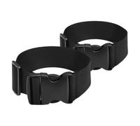 NAMOARLY Verstellbare Gepäckgurte 2 Stück Mit Schnappverschluss Widerstandsfähiges Polyesterband 3,8cm Breit Outdoor Reise Koffergurte Für Wandern Camping Und Golftrolley