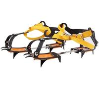 Namvo Ice Spikes, 10 Zähne mit Ski geschweißt Kette Edelstahl Steigeisen, Universal Overlay elastische Schneeschuh Spikes, geeignet für Outdoor-Ski, EIS Wandern, Bergsteigen, in der Länge verstellbar