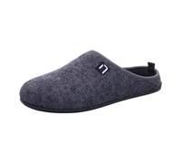 Nanga Erwachsene - Unisex Wool Slipper - Hausschuhe für Damen & Herren, Unisex Filz-Pantoffeln, Slipper mit Rutschfester Gummi-Sohle, Warme Pantoletten aus Wollfilz, Wechselfußbett schwarz 44