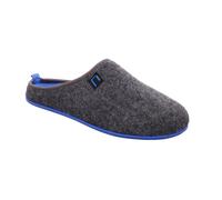 nanga Hausschuhe Pantoffel Wool Slipper - 100% Schurwolle - grau/blau (Größe 41-42), Größe Euro (US) 41