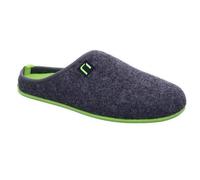 nanga Hausschuhe Pantoffel Wool Slipper - 100% Schurwolle - grau/grün (Größe 43-46), Größe Euro (US) 44