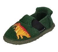 Nanga Jungen Jungen Hausschuh Dinos dunkelgrün 32