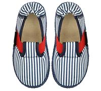 Nanga Jungen Sandburg Flache Hausschuhe, Dunkelblau, 26 EU